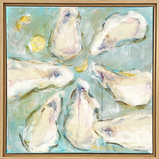 Oysters On Turquoise