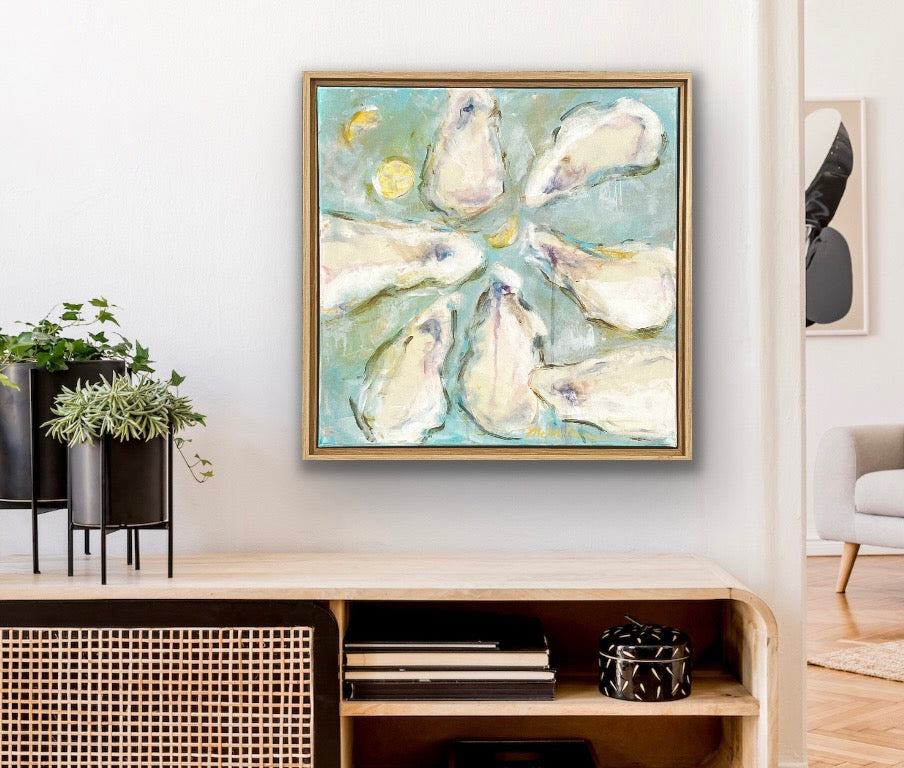 Oysters On Turquoise